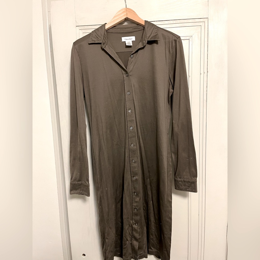 Calvin Klein shirt dress